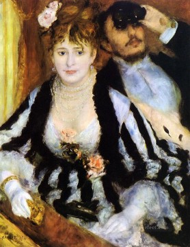 Pierre Auguste Renoir Painting - Maestro de La Loge Pierre Auguste Renoir